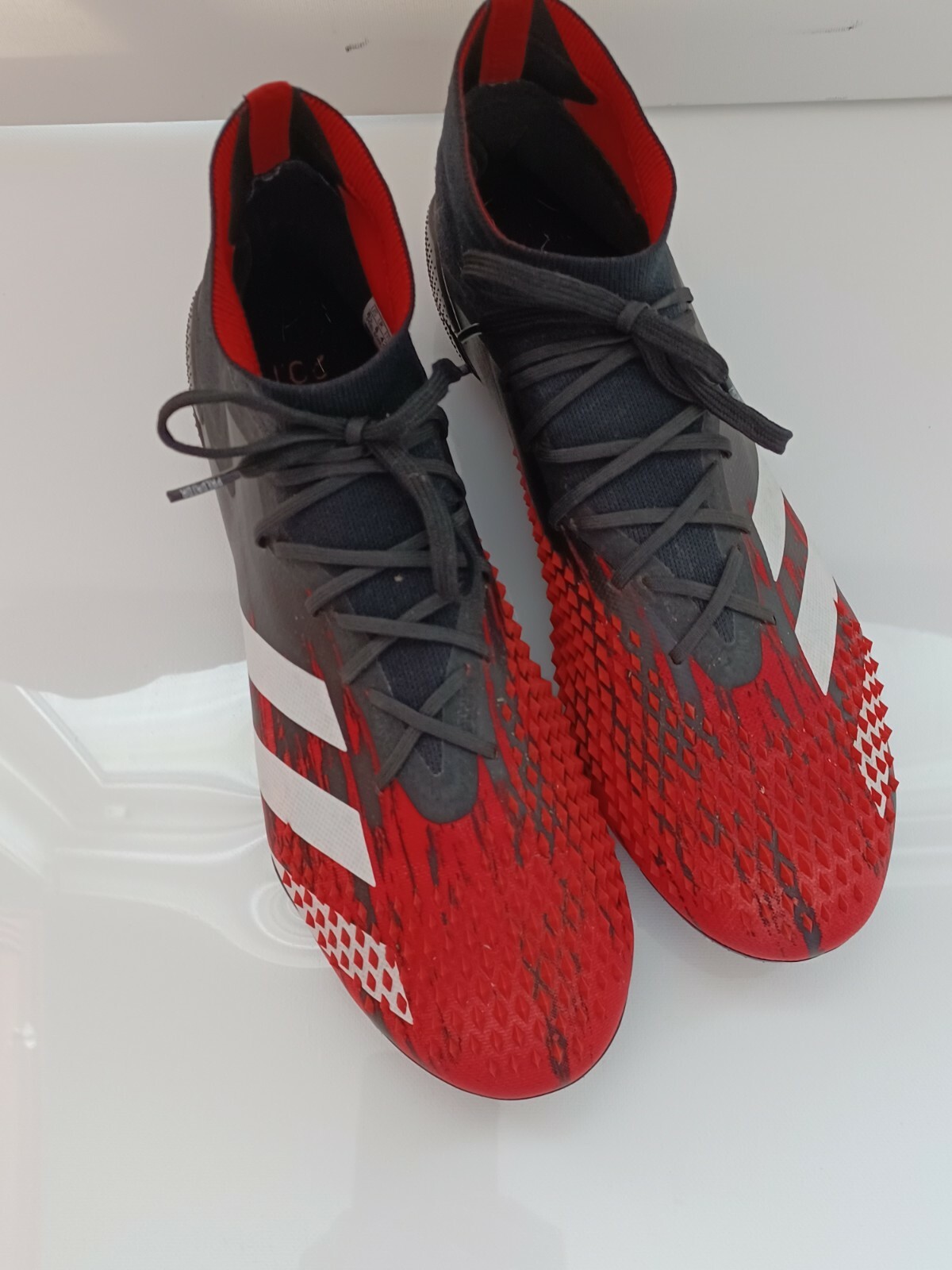 NEW ADIDAS PREDATOR MUTATOR 20.1 FG Black/Red EF1629 Soccer Shoe Women's  8.5: купить с доставкой из США, цена 16 863 руб - (275302034479)