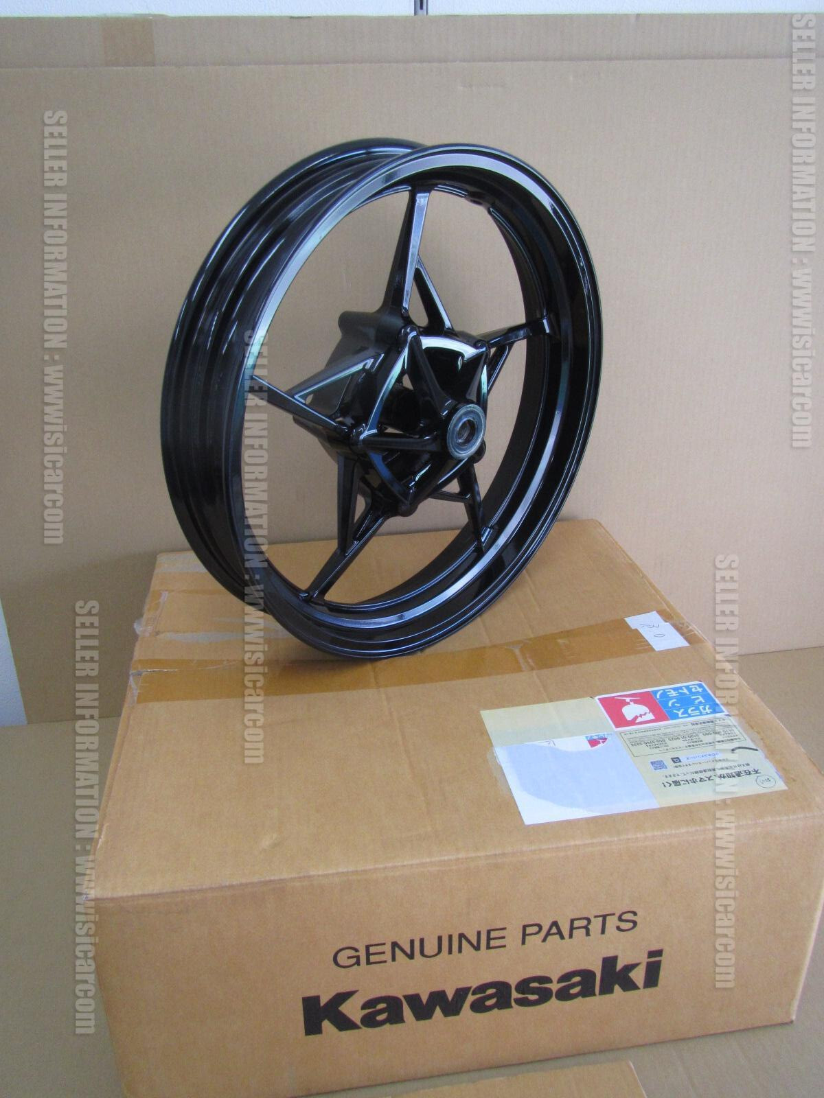 KAWASAKI NINJA 400 2018-2022 EX400 FRONT WHEEL ASSY G.BLACK KAWASAKI NINJA 400 2018-2022 EX400 FRONT WHEEL ASSY G.BLACK
