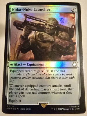 Nuka-Nuke Launcher Universes Beyond: Fallout Foil