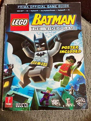 Lego Batman The Video Game DC Comics Prima Official Game Guide Used