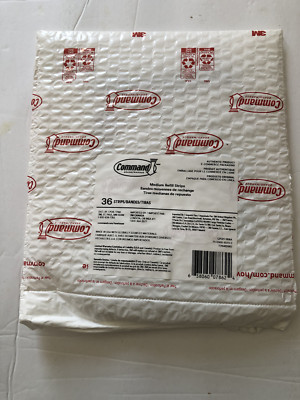 Command, Medium Refill Strips, 36 Strips Brand New