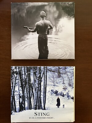 Sting CD Lot of 2 - Rare - Winter's Night & Best of 25 Years - VG