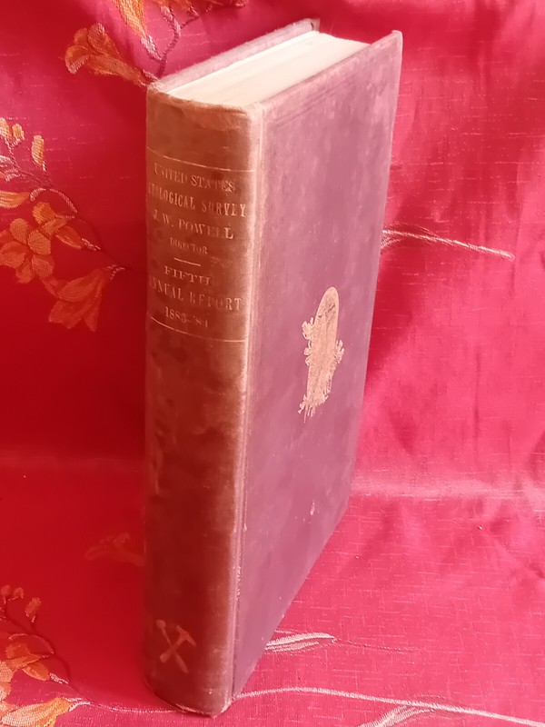 Fifth Annual Report Of The Us Geological Survey 1883-84 J. W. Powell