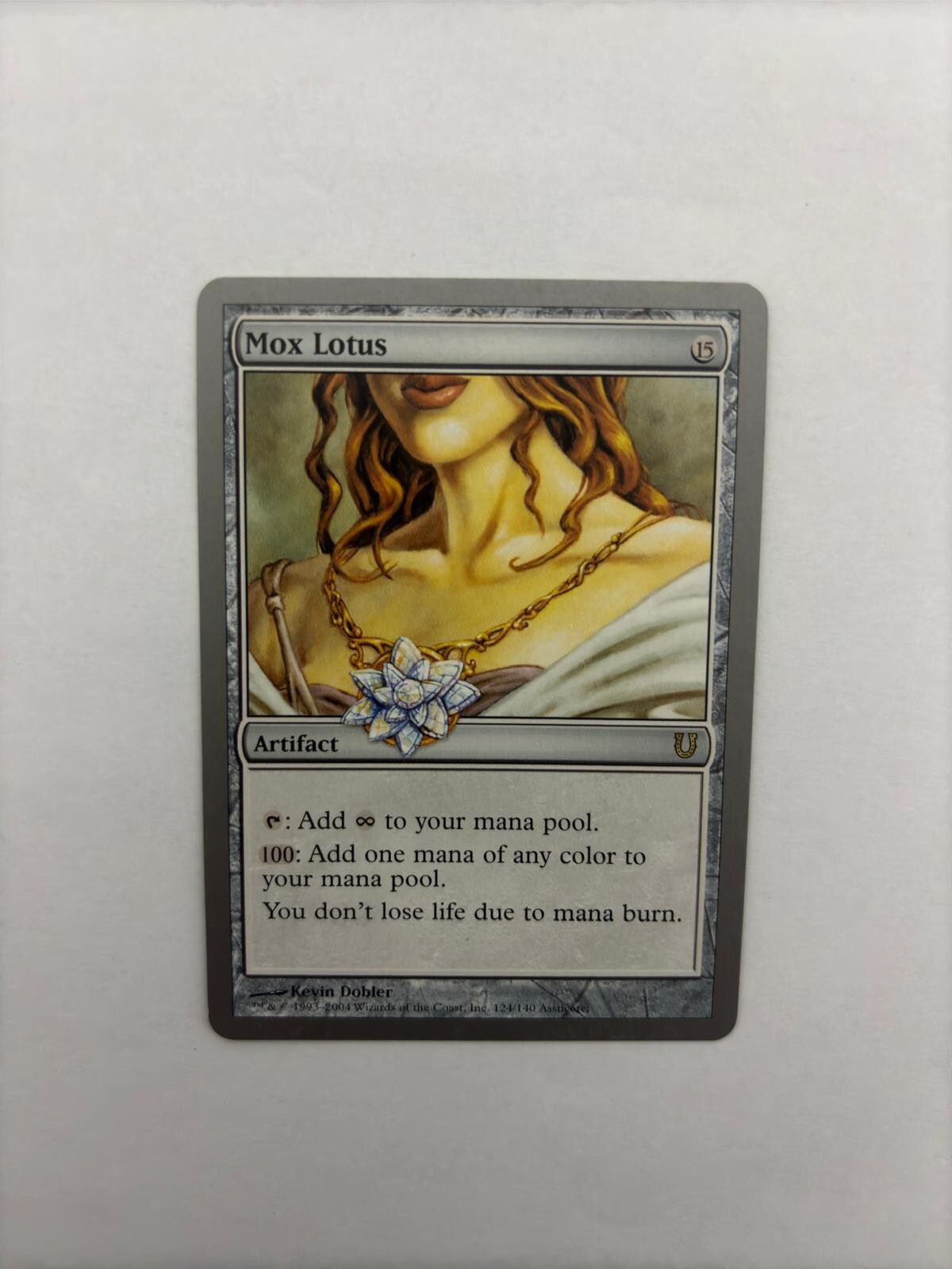 MTG アンヒンジド UNH　Mox Lotus　foil　1枚 Mtg Mox Lotus Foil Unhinged Card 124 | eBay