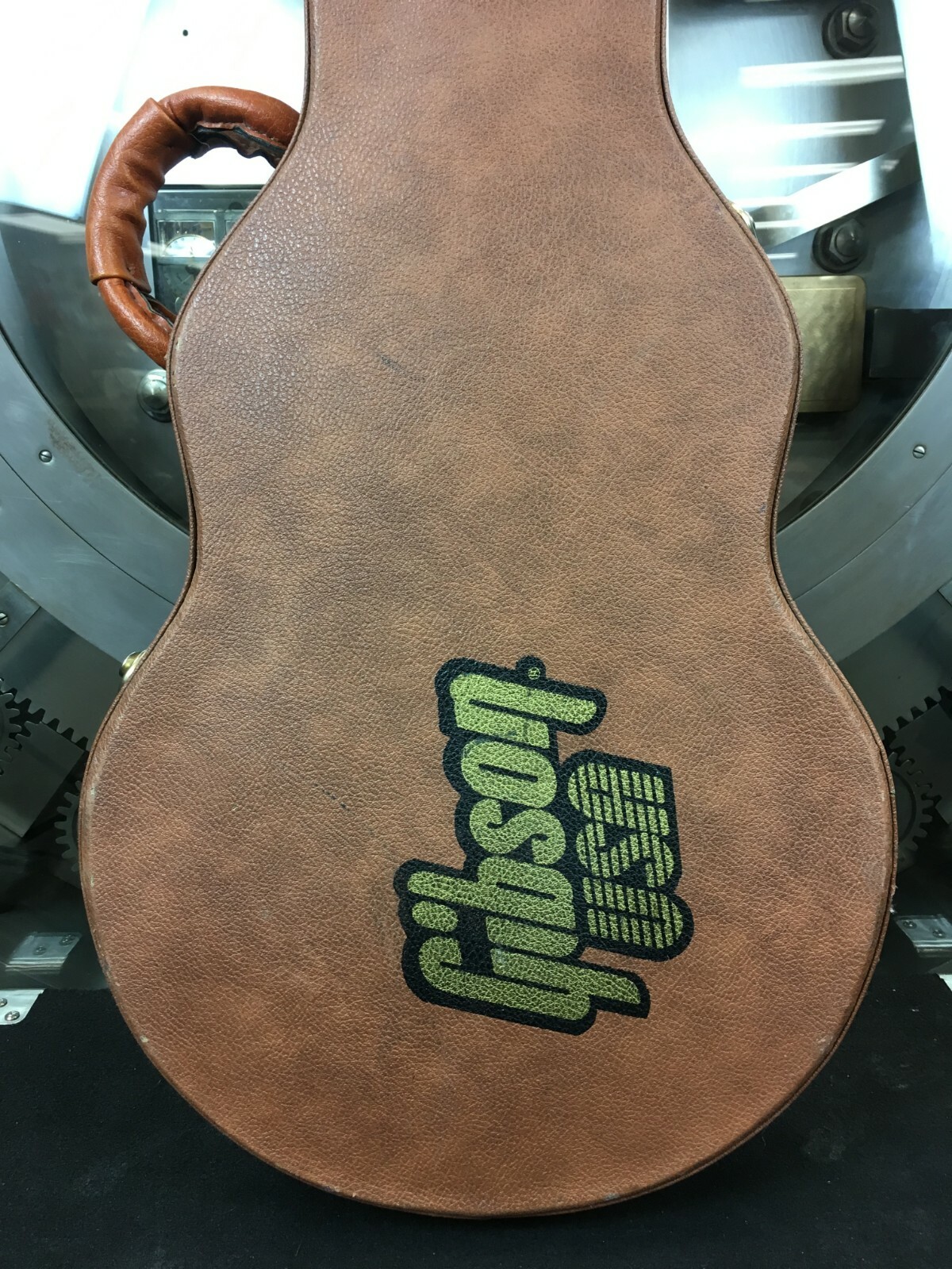 Gibson Les Paul Case, Brown Outside w/ Pink Interior 90's