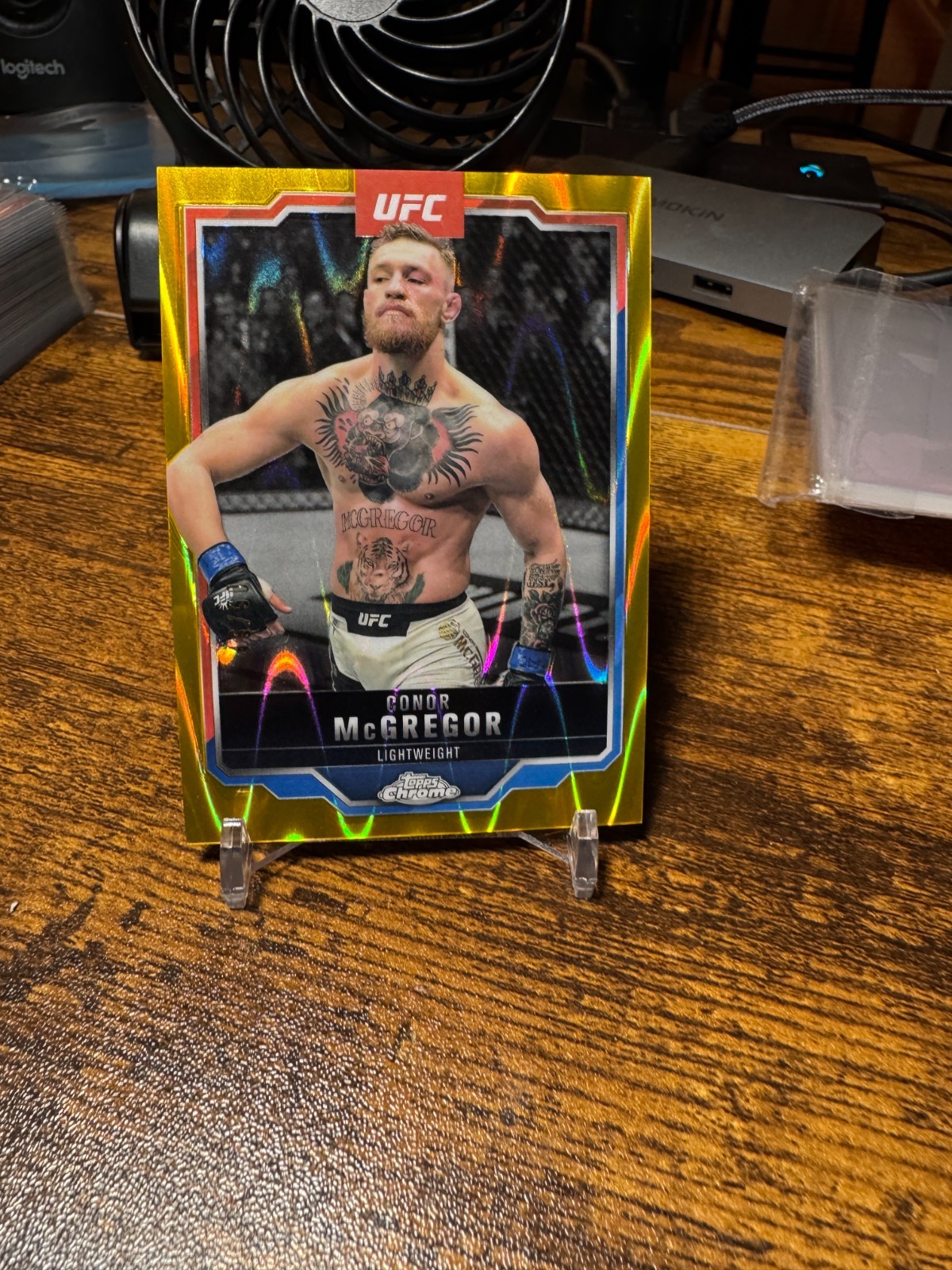 UFC Topps コナー・マクレガー　リフラクターカード UFC Topps コナー・マクレガー リフラクターカード Connor