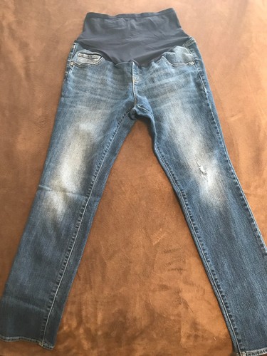 Old Navy Maternity Clothes Lot Size 12 Jeans 2 Pcs