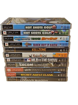 High Grade PSP games new factory sealed LOT OF 11