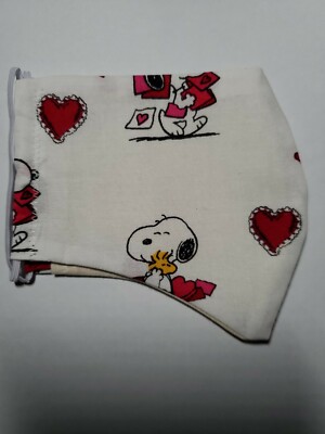 Handmade face mask washable and reusable new  with filter pocket