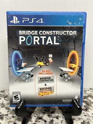 Bridge Constructor Portal PS4 Sony PlayStation 2018