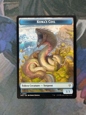 Koma's Coil / Drake Token | 7% Off 2+ | Karlov Manor | NM | MTG