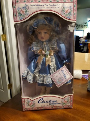 victorian seasons porcelain doll 1998
