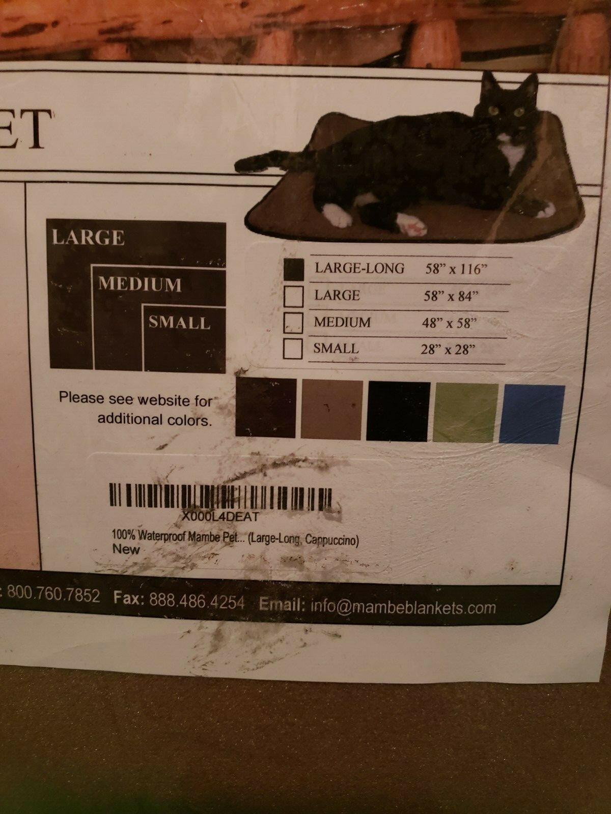 Mambe 100% Waterproof Pet Blanket