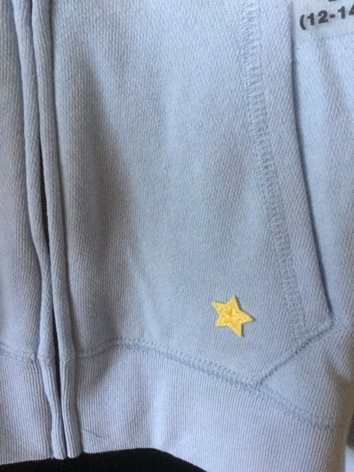 Ralph Lauren girls blue cotton blend fleece hoodie NWT$ 64.99 Sz M (8-10)