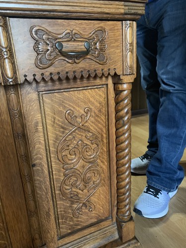 Lovely, Rare Antique Sewing Table W/Minnesota Machine; Outstanding Condition