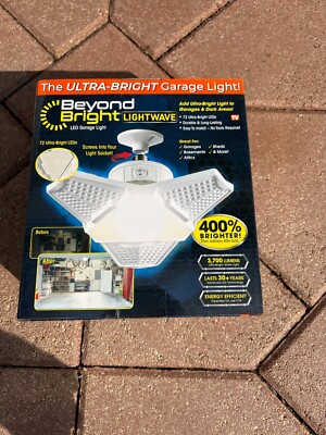 Beyond bright BEBRBLZ-PD32 20-Watt 72 LED Lamp Lights 6500K Garage Ultra-Bright