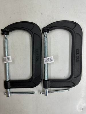 Husky 6 in. Drop Forged C-Clamp - 2 pack