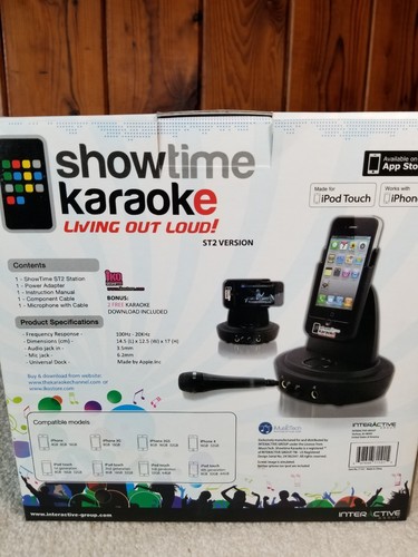 Showtime karaoke Music Displays Charging Dock ST2 Version for iPhone/iPod Touch