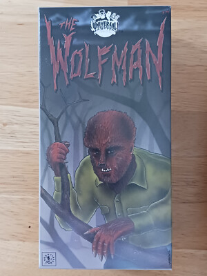 Universal Monsters Wolfman Robot House Japan wind up tin toy vintage 1991  F28