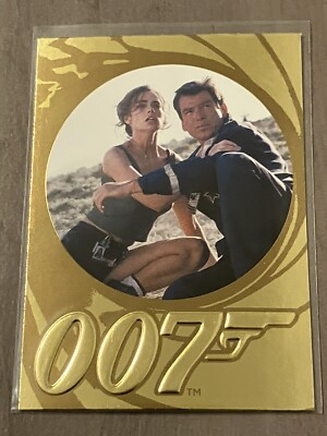 Pierce Brosnan / Denise Richards - James Bond 007 Card. The World is Not Enough