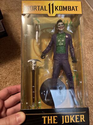 McFarlane Toys Mortal Kombat The Joker 7'' Action Figure with Accessory New 2021