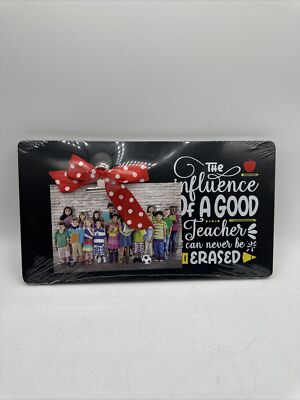 The Influence of A Great Teacher Can Never Be Erased Classroom Clip Frame Gift
