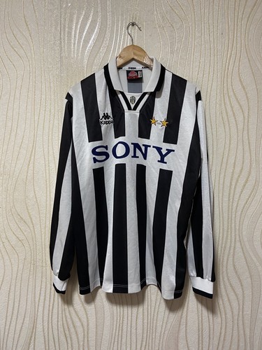 ウェア 1995 1996 Juventus  L/S Shirt L Juventus Jersey 1995 1996 Third M/L Shirt Long Sleeve