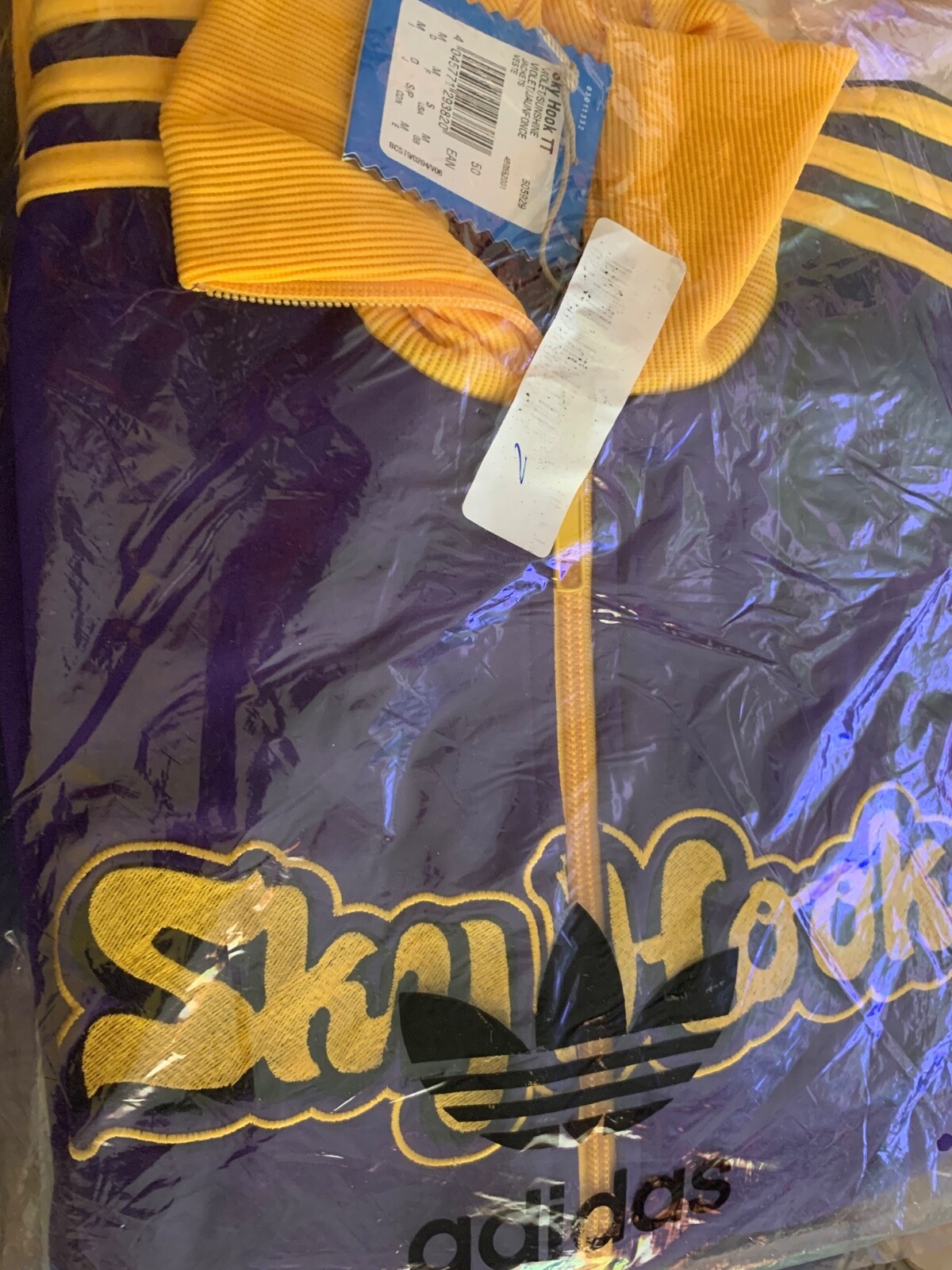 アディダス オリジナルス SKYHOOK NBA トラックジャケット Sサイズ