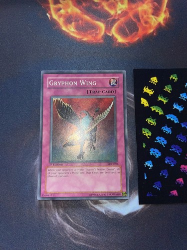 【CGC8.5】faded 北米版 グリフォンの翼 SDP-050 Yugioh! 1st Edition Gryphon Wing SDP-050 - Starter Deck Pegasus