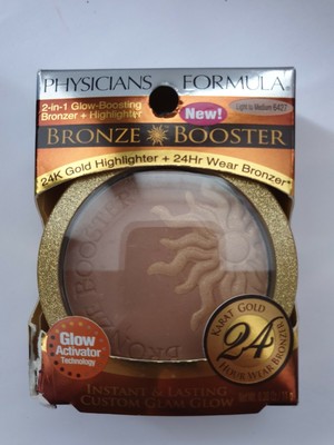 Physicians Formula Bronze Booster 2-in-1 Glow Boosting Bronzer LIGHT TO MEDIUM