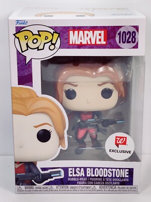Funko Pop! Marvel 1028 Elsa Bloodstone Walgreens Exclusive 2022 Vinyl Figure 
