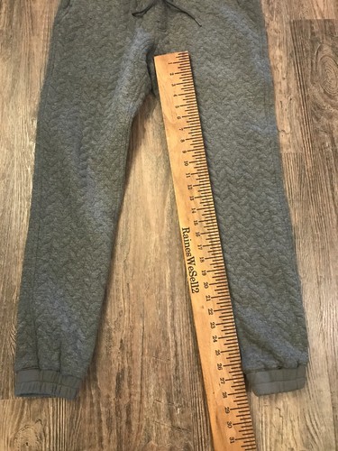 Publish Brand Jogger Sweat Pants Size 32 Gray Quilted Cotton Today for Tomorrow