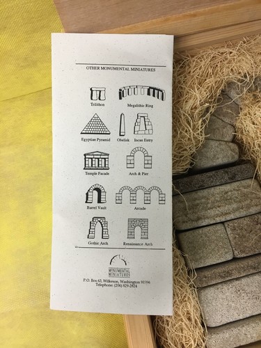 Monumental Miniatures Classic Roman Rome Arch & Pier Block Set