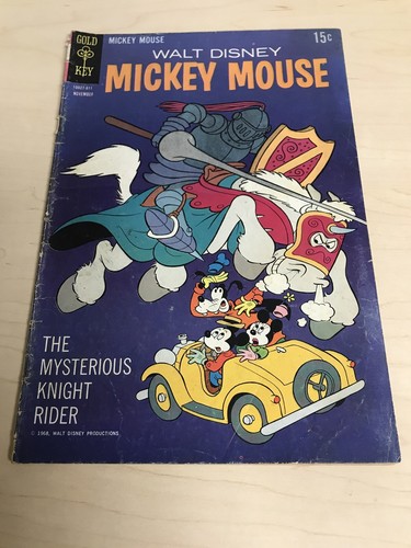 WALT DISNEY MICKEY MOUSE #119 (3.5-4.0) THE MYSTERIOUS