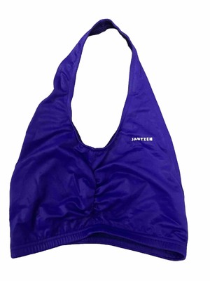 90 s Jantzen Halter  Ruched Swim Top New Old Stock Sm Womens