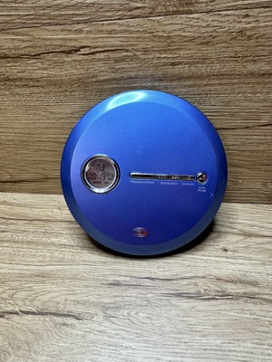 Durabrand CD-857 Portable CD Player Discman Anti Skip Blue