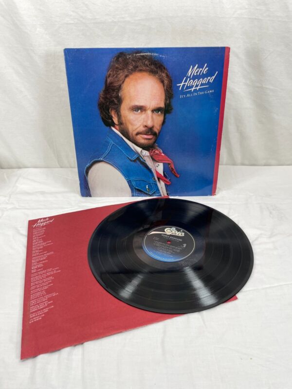 33 Record Vinyl - Merle Haggard Its All In The Game - 39364