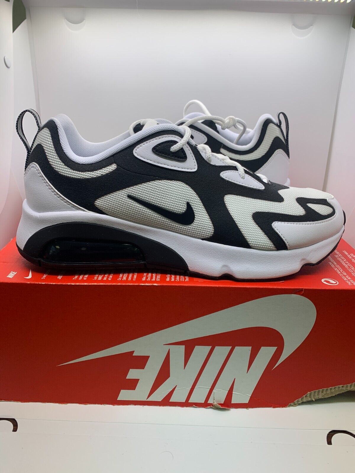 Nike Air Max 200 White Anthracite Black (Sizes 9 Mens Nike Air Max 200 White Anthracite Black (Sizes 9 Mens