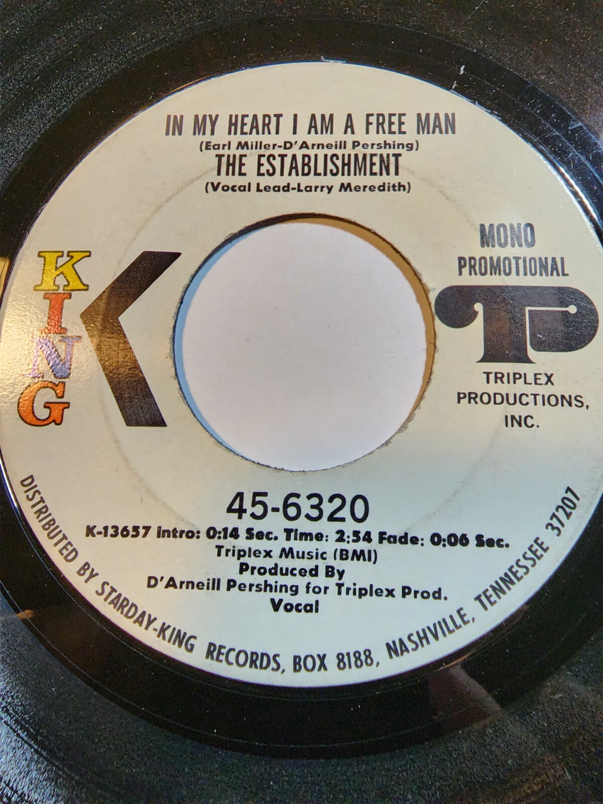 The Establishment - In My Heart I Am a Free Man - King