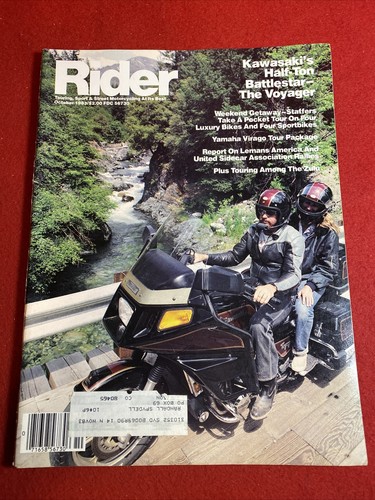ASTRO　magazine 1983 Rider Magazine Kawasaki's Battlestar The Voyager