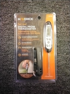 Maverick LW-09 Fast Read Digital Probe Thermometer 4 Second Read, Waterproof 