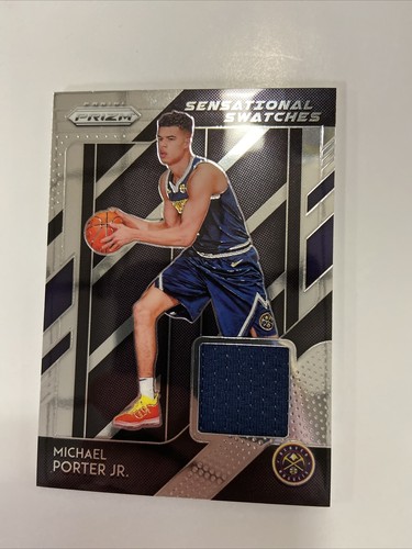 2018/19 prizm michael porter relic card 89 | eBay