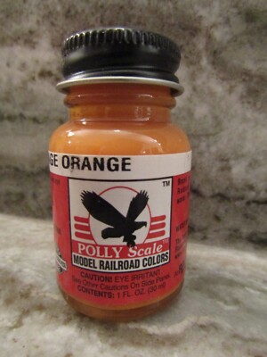 FLOQUIL POLLY SCALE RAILROAD MODEL PAINT 1oz 1 oz - BNSF HERITAGE ORANGE