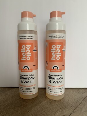 Hello Bello Extra-Gentle Baby Shampoo & Body Wash Gentle Sweet Cream - 2pack