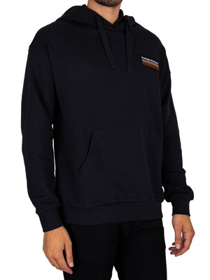 

Мужской большой пуловер с капюшоном KnowledgeCotton Apparel, черный