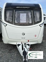 2017 Swift Conqueror 565 4 Berth FIXED SINGLES Caravan - STOCK NO S079