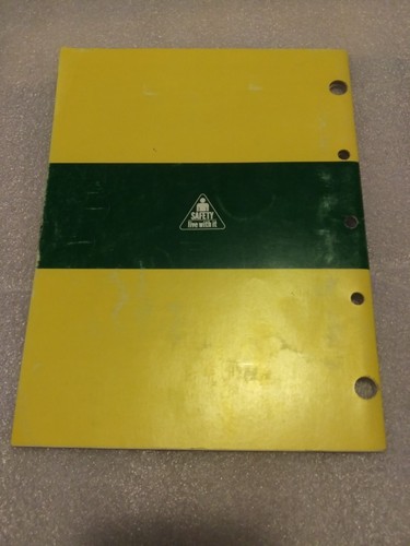 John Deere 146 Farm Loader Operators Manual OMW37996