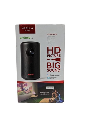 Nebula Capsule II 200 ANSI Lumens 720P HD Portable Projector