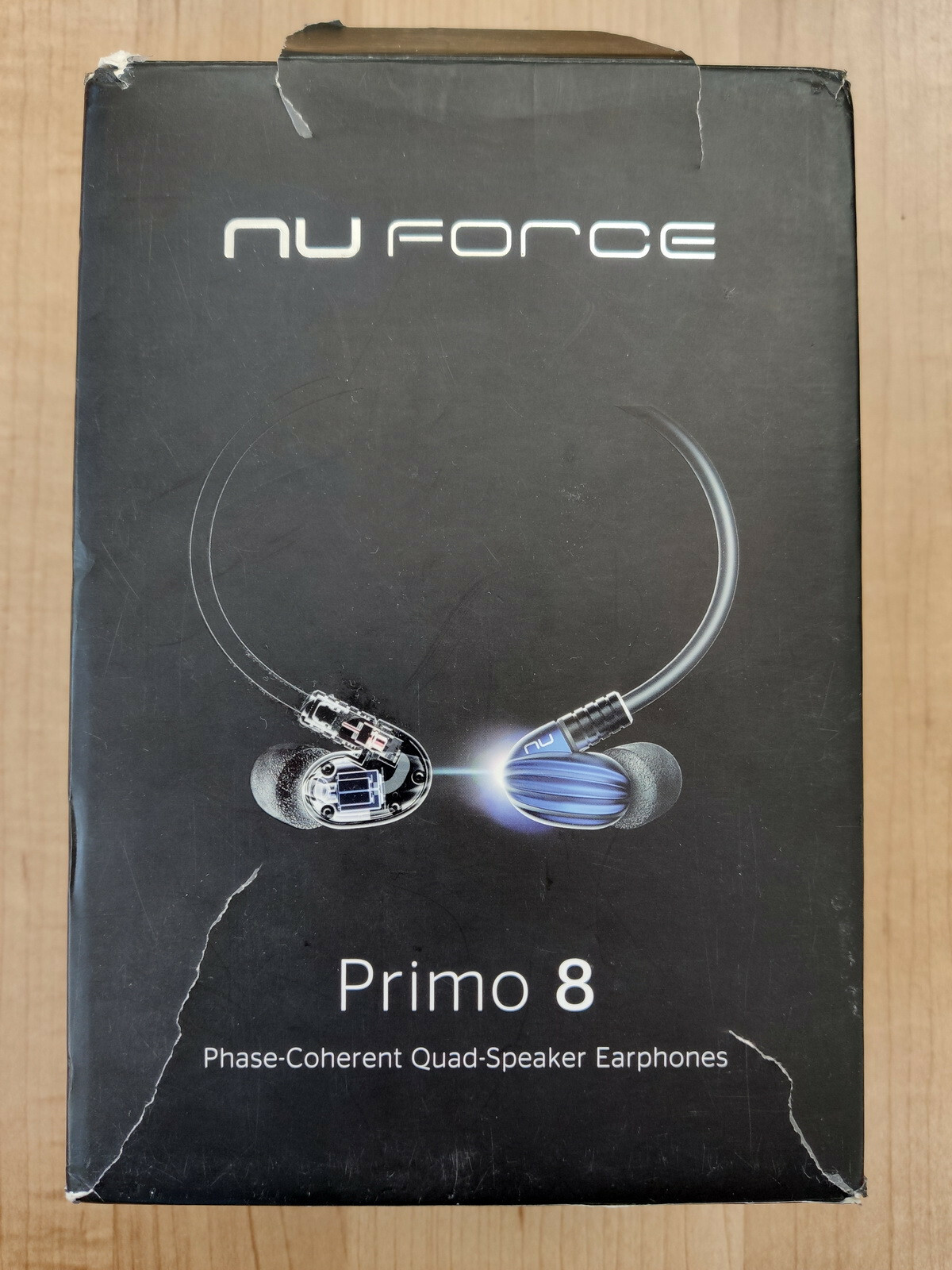 NuForce Primo 8, Phase Coherent Quad Speaker Earphone, In-Ear Monitor, wie neu