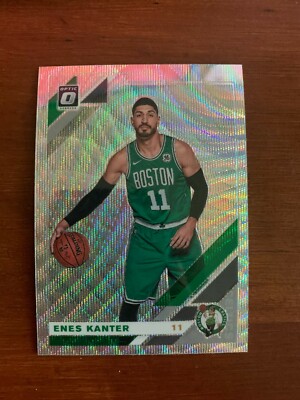 2019-20 Panini Donruss Optic ENES KANTER Silver Wave Prizm Holo CELTICS